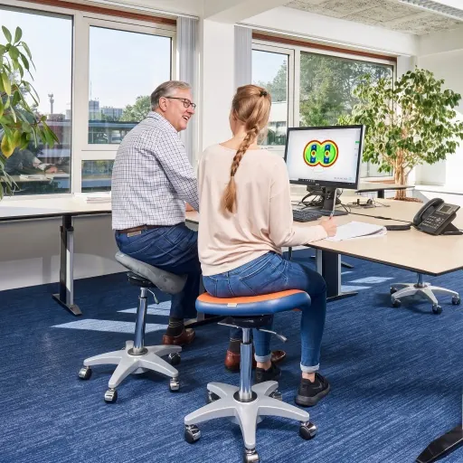 Rugtest op kantoor
